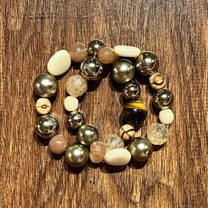 Neutral Beaded Bracelets